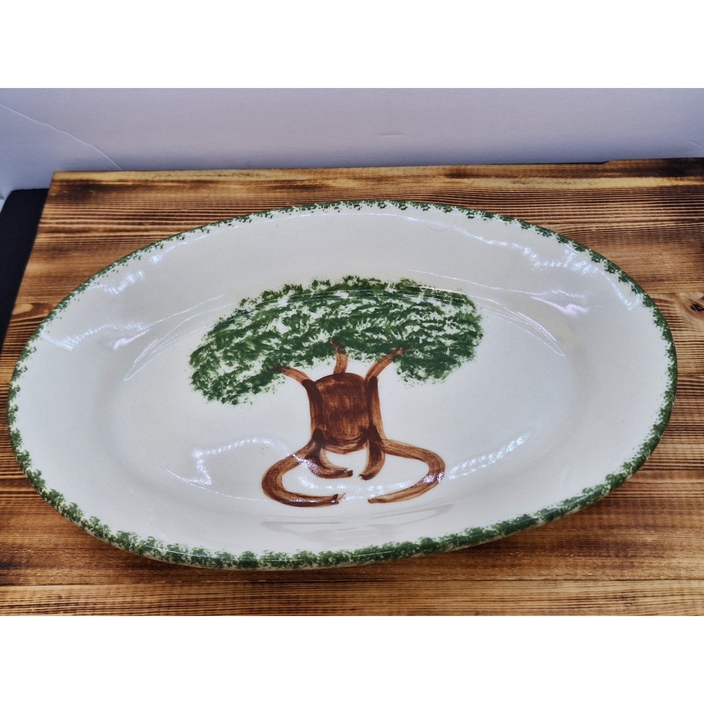 HARTSTONE‎ USA Platter Bowl Serving Dish 12" X 8.5" Numb. 260 2013